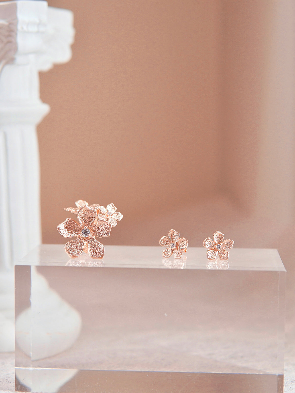 LAFIT · Baby Flower - Earrings 意大利製精緻小巧花藝耳環