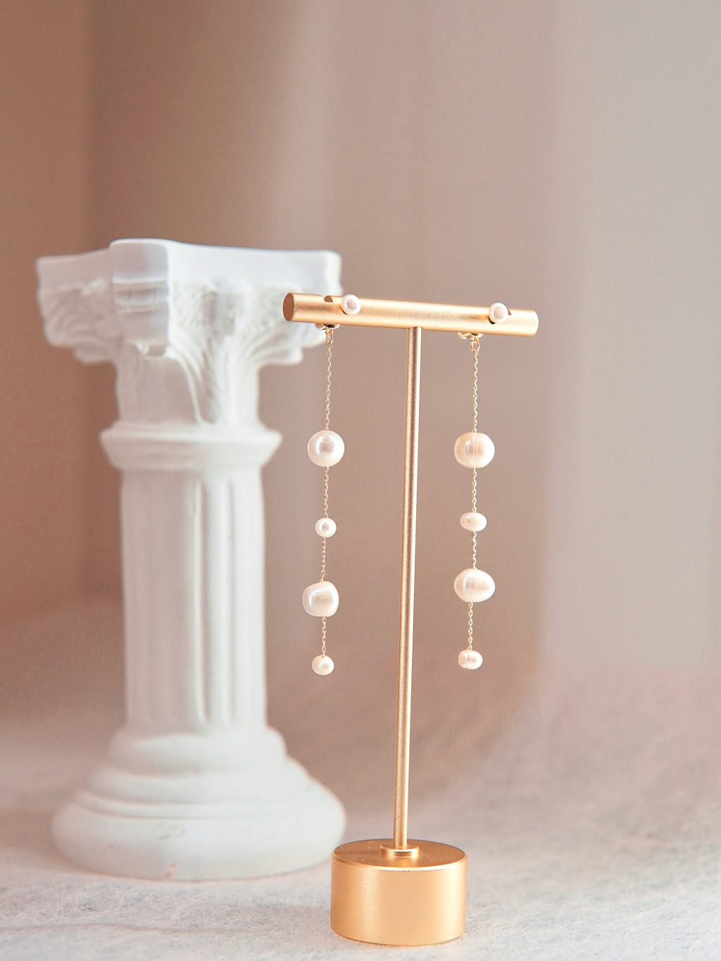 LAFIT · Serenity Pearls - Earrings 溫柔氣質珍珠長耳環