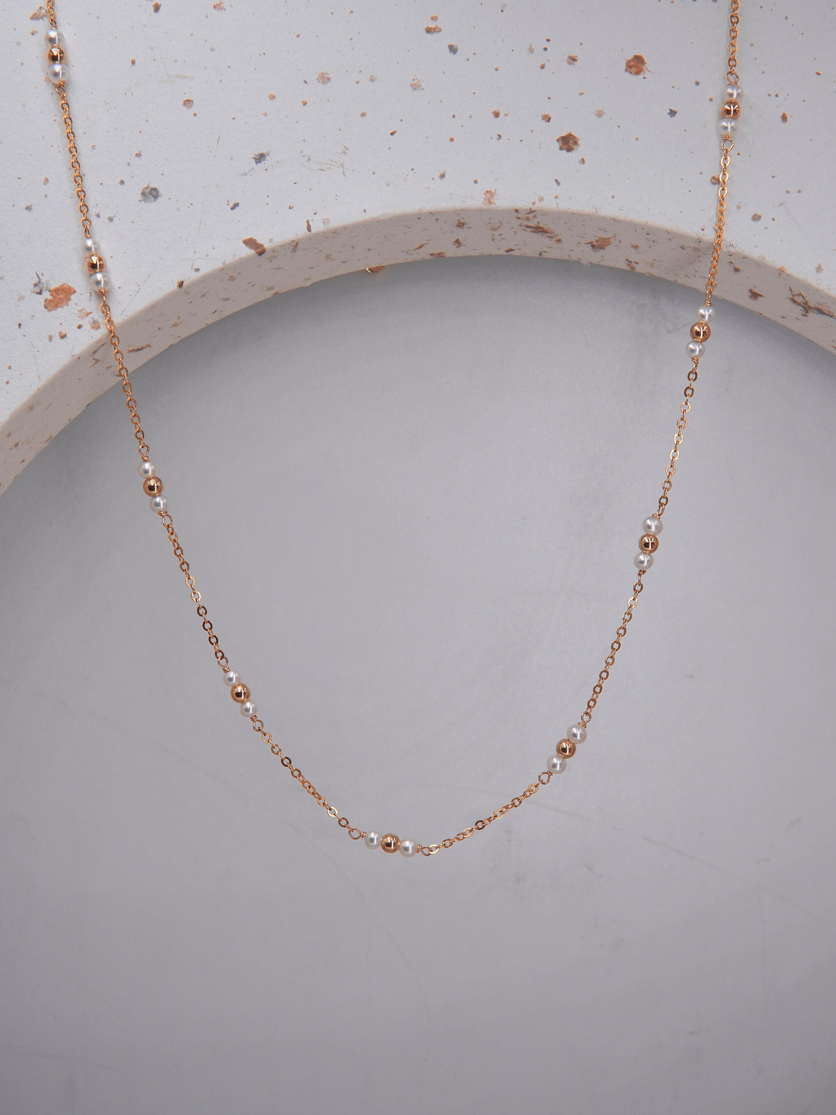 LAFIT · Necklace 細粒珠金色簡約款頸鏈
