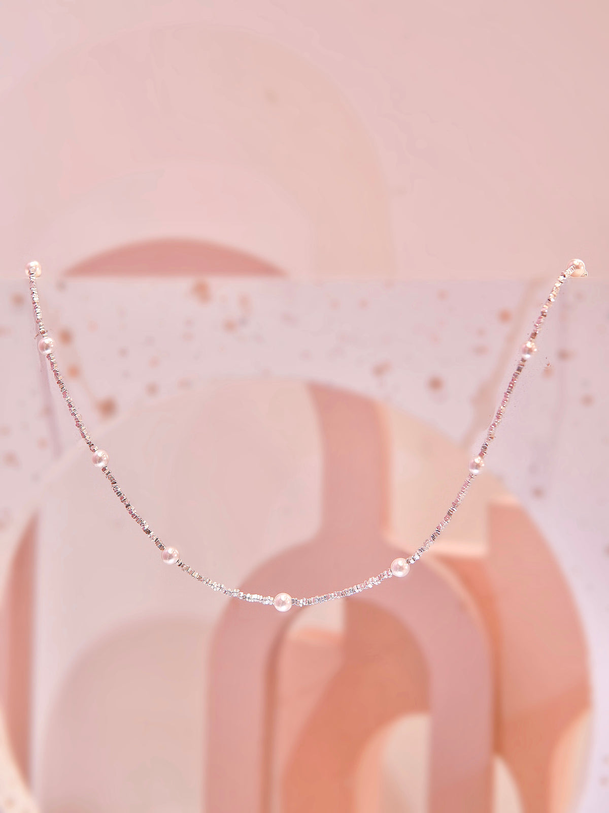 LAFIT · Moonlet - Necklace 不規則幾何鏈條時尚珍珠頸鏈