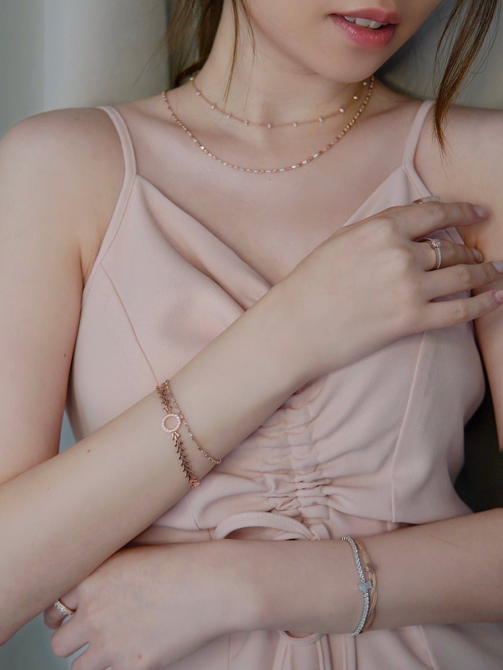 LAFIT  ·  Gorgeous Muse - Bracelet 高貴女神感銀白手鍊