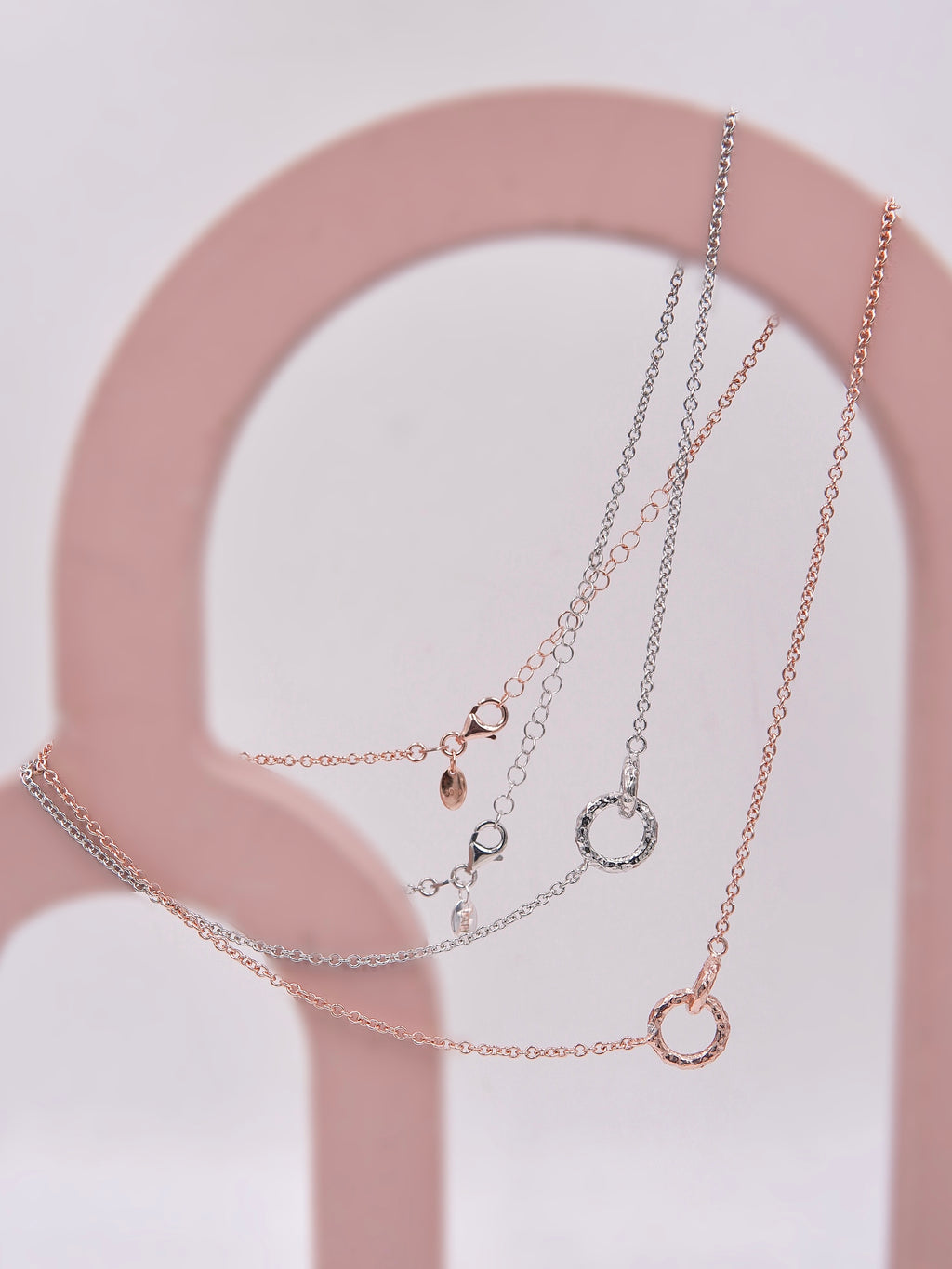 LAFIT · Timeless Love - Necklace 時尚圓型扣百搭設計頸鏈