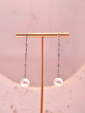 LAFIT  · Swing On Cloud - Earrings 簡約美型水晶光澤珍珠耳環