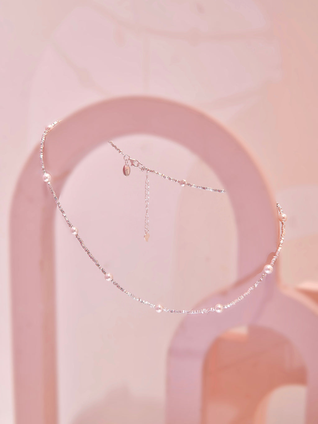 LAFIT · Moonlet - Necklace 不規則幾何鏈條時尚珍珠頸鏈