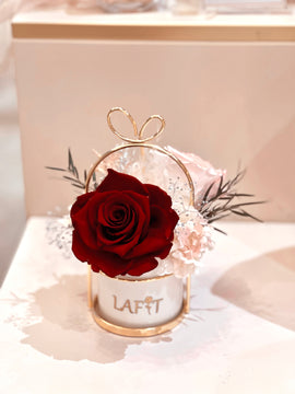 LAFIT 奢華經典永生花藝擺設 · EVERLASTING LOVE- Rose Blush