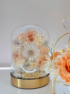 LAFIT 夢幻仙氣永生花藝擺設 · Snowy Fairyland - Sunshine Golden