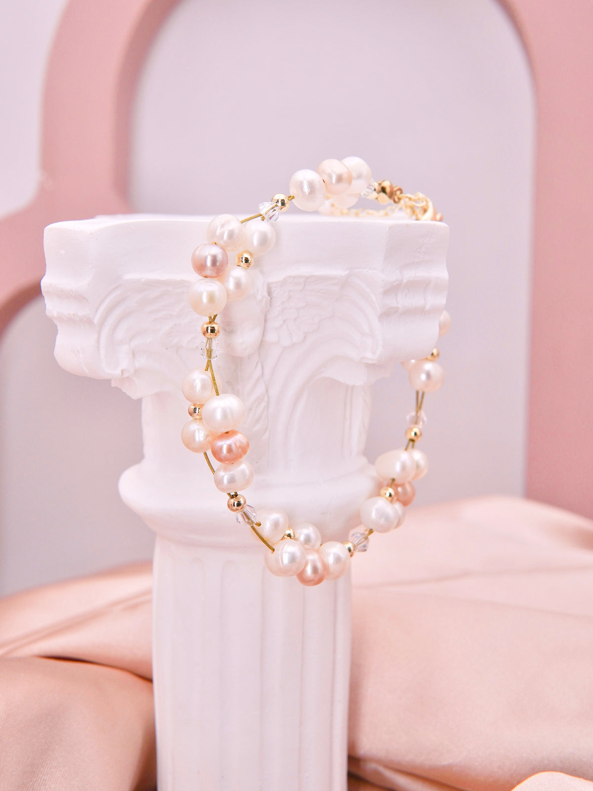 LAFIT · Fairy Crown - Bracelet 優雅獨特花環珍珠手鍊