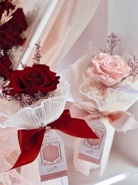 LAFIT 奢華經典花束 · BABY LOVE - Rosy Red