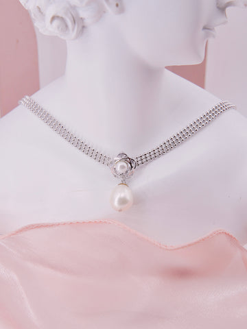 LAFIT· Starry Blissing - Necklace  Lafit ·Starry Blissing  立體設計氣質珍珠頸鏈