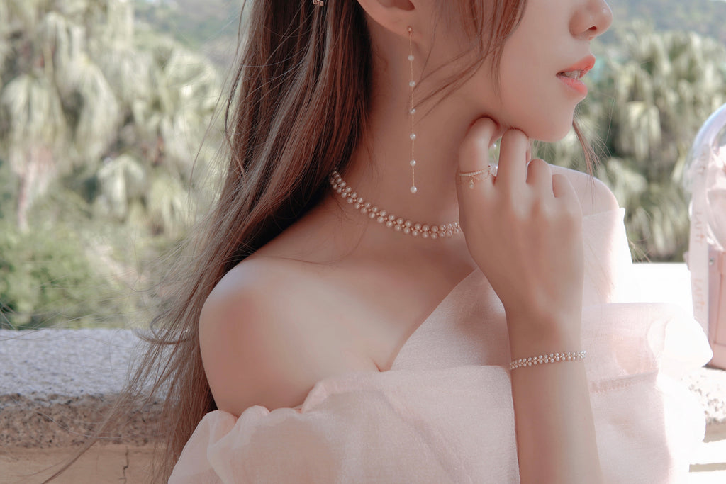 LAFIT· Pearly Fairy - Earrings 明星款法式經典長珍珠耳環
