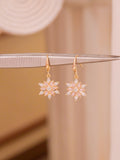 LAFIT· Falling Snowflake - Earrings 雪之花閃鑽款耳環
