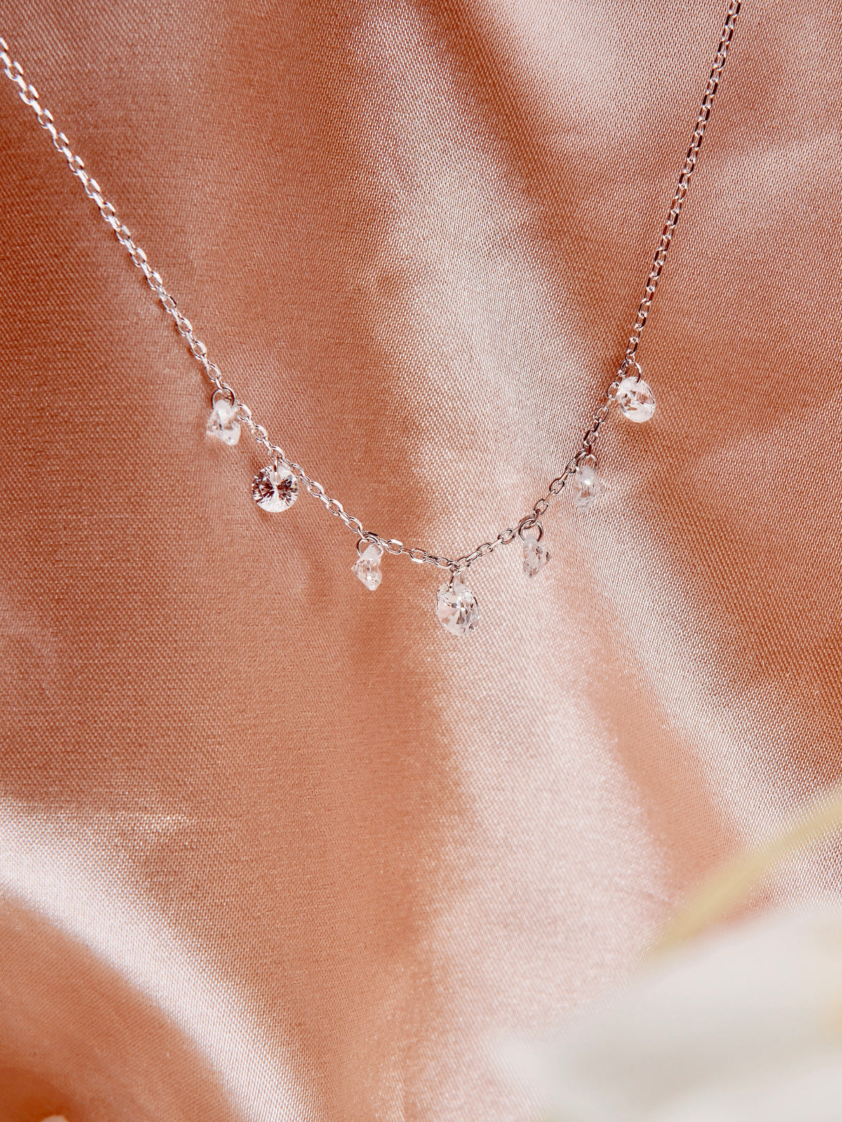 LAFIT · Sign of Goddess - Necklace 優雅簡約小閃鑽頸鏈