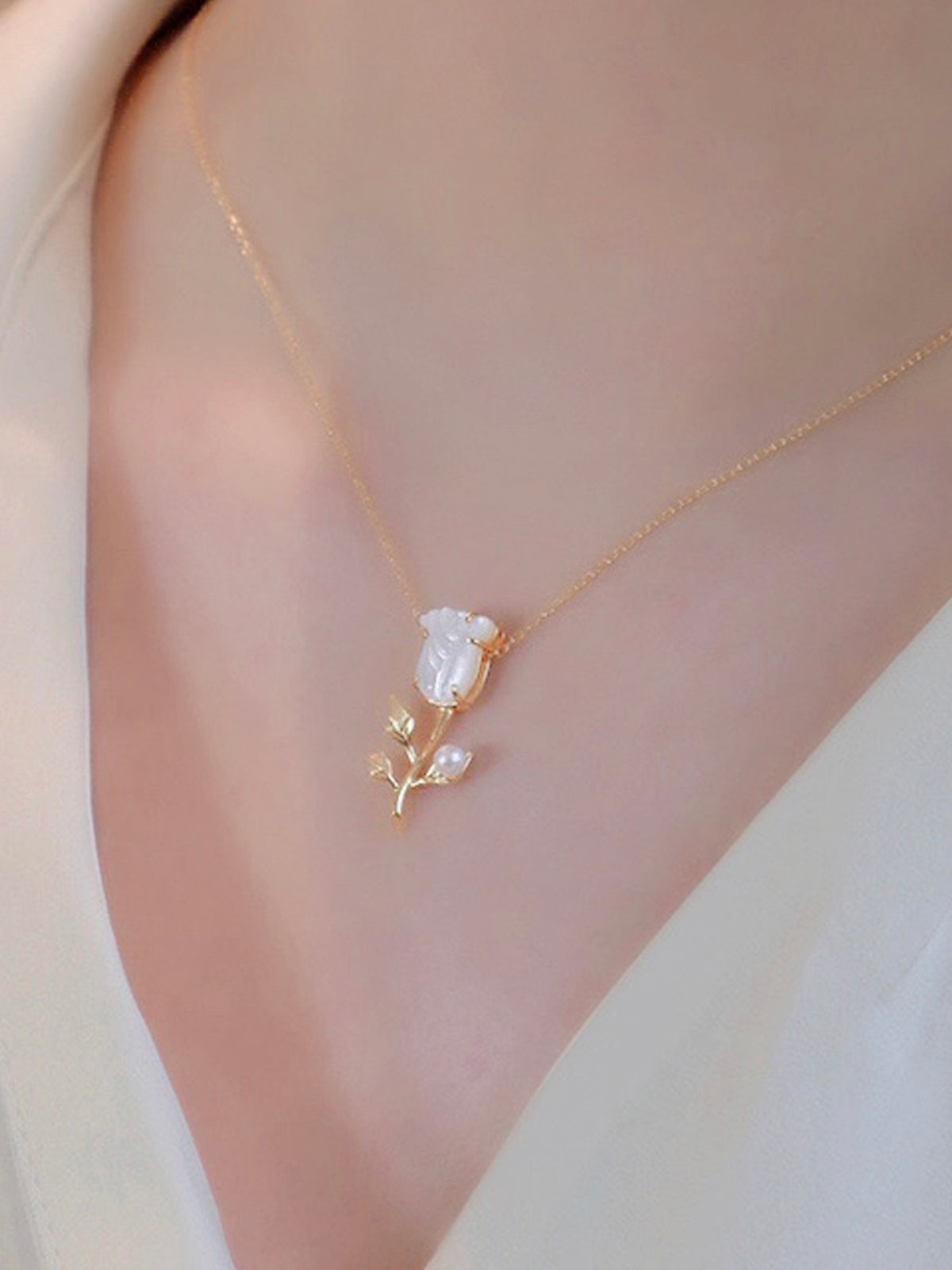 LAFIT · Beauty - Necklace 法式優雅花藝玫瑰頸鏈