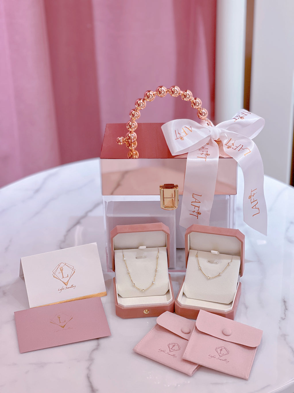 LAFIT· Shining Wish- Gift Set 意大利系列首飾套組(Necklace & Bracelet)