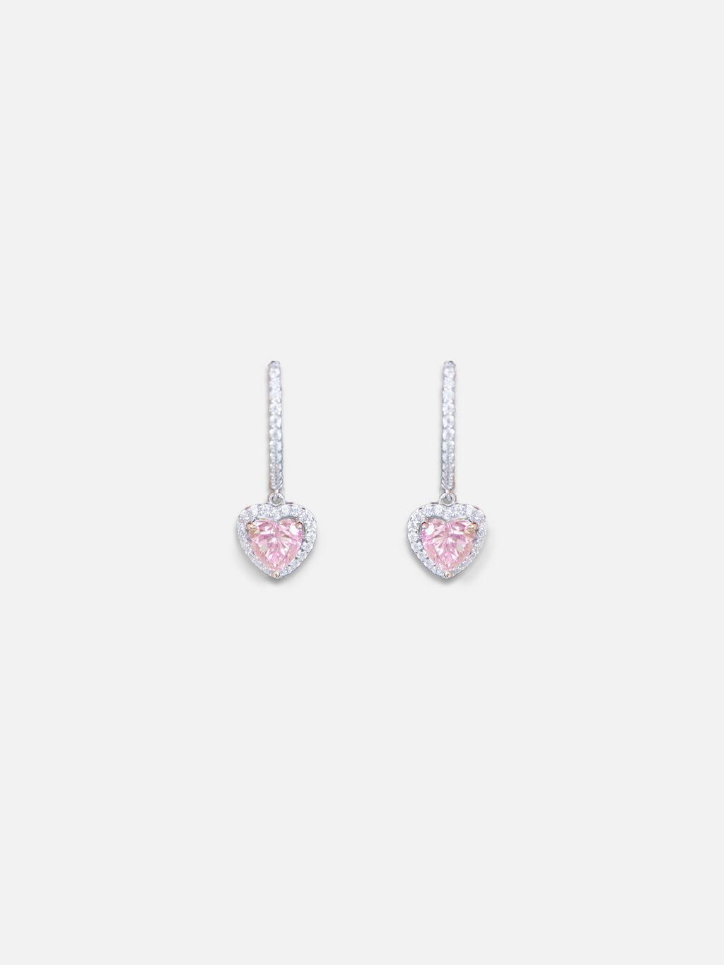 LAFIT· Miracle Heart - Earrings 少女仙氣粉鑽款耳環