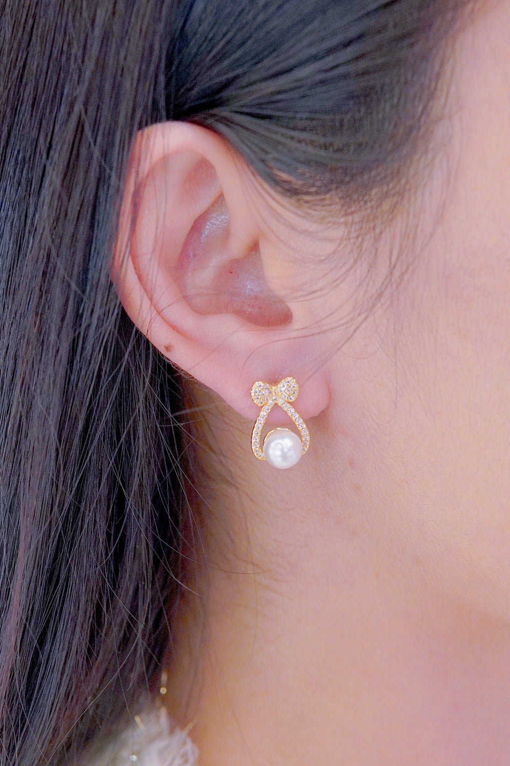 LAFIT · Butterfly- Earrings 古典蝴蝶之夢珍珠耳環