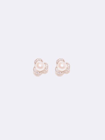 LAFIT· Pure Heart - Earrings  小巧精緻法式珍珠耳環