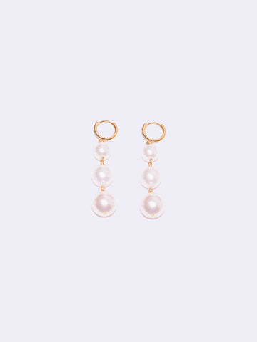 LAFIT · Triple Love - Earrings  夢幻簡約珍珠耳環