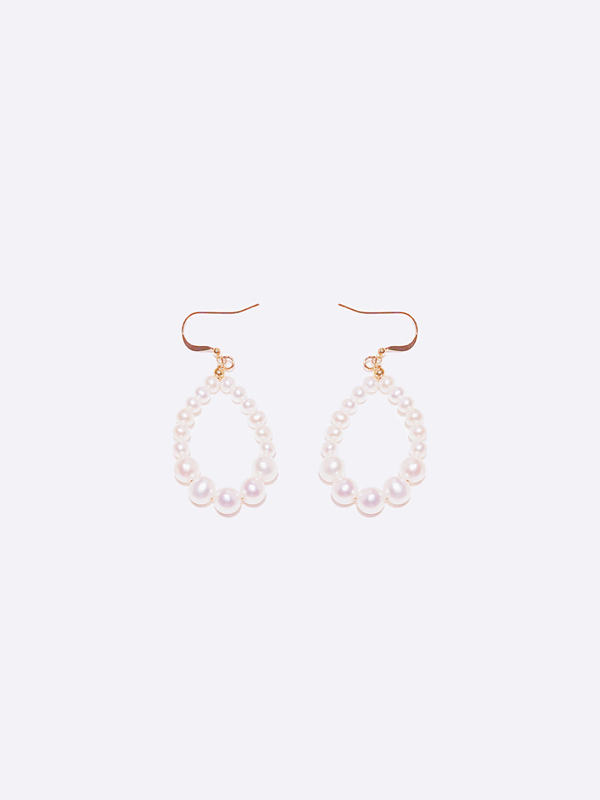 LAFIT · Pearly Blossom- Earrings 優雅粉澤珍珠耳環