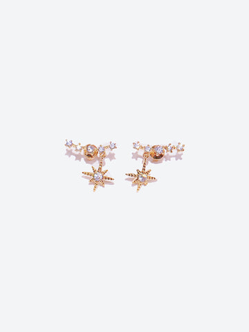 LAFIT · The Shooting Star- Earrings 氣質精緻閃石耳環