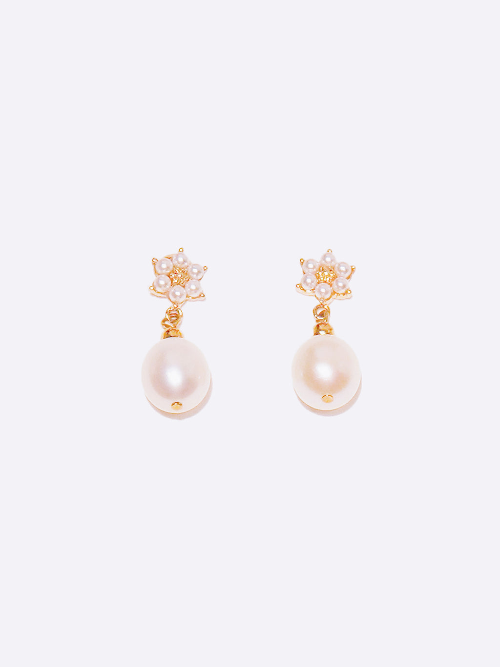 LAFIT· Golden Star- Earrings 優雅簡約珍珠耳環