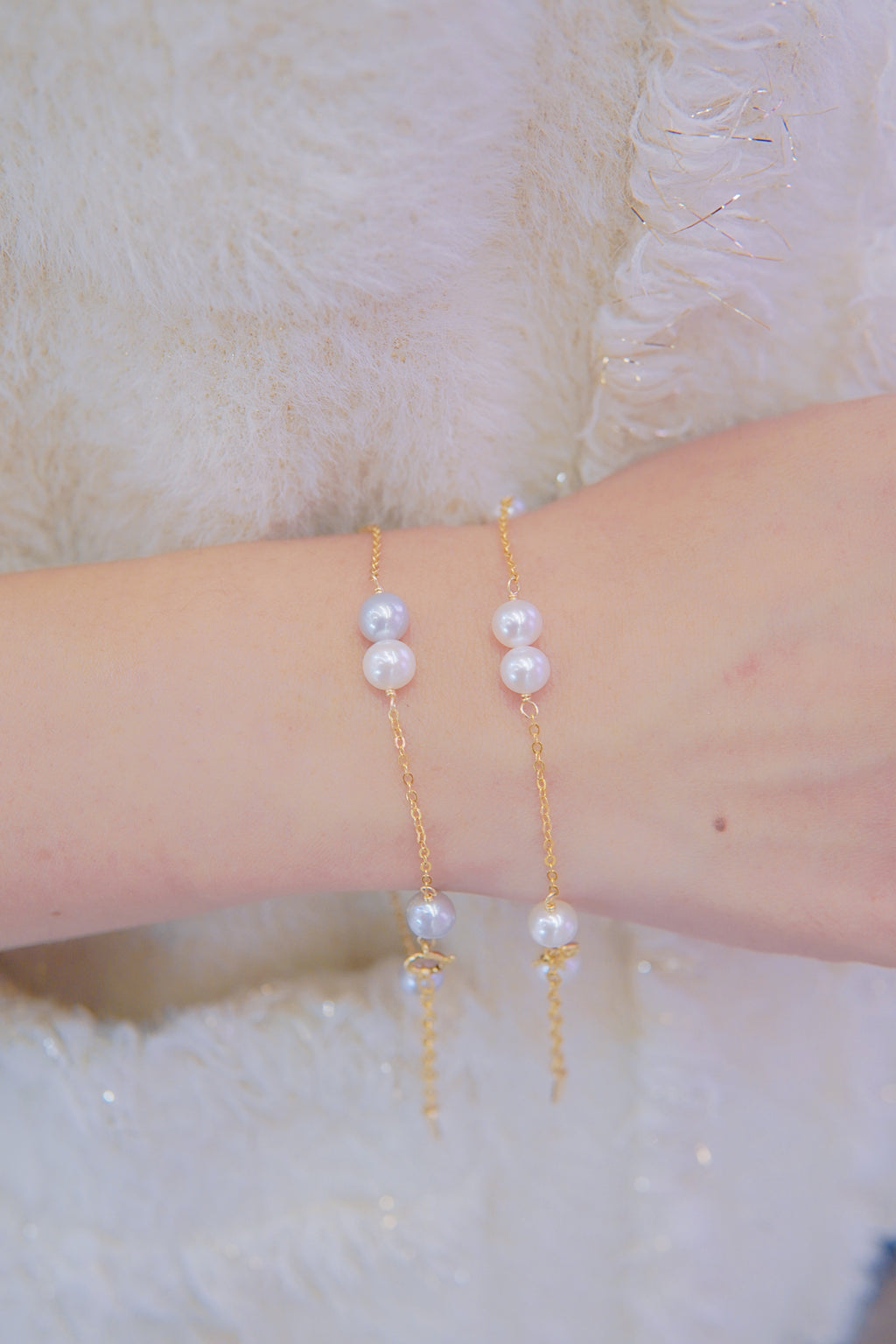 LAFIT · Snowy Winter - Bracelet 簡約法式氣質珍珠手鍊