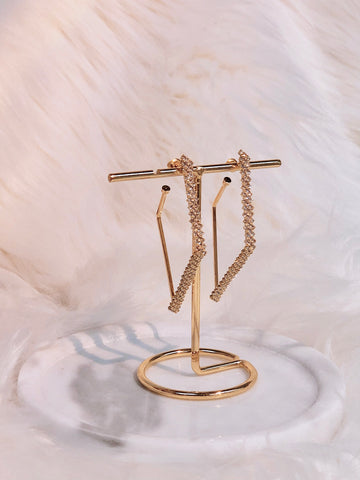 LAFIT · Glittering Love - Earrings 時尚金色幾何設計耳環