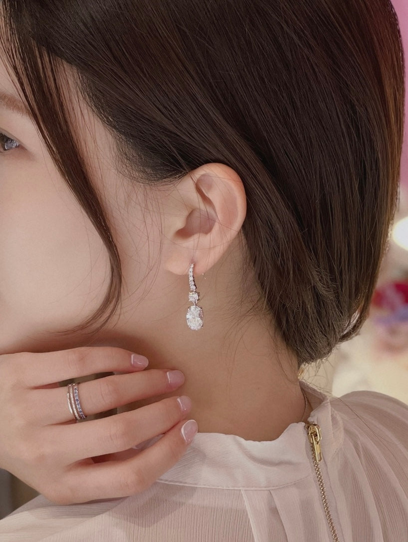 LAFIT· Queen of Fairyland - Earrings 高貴女神幻彩石耳環