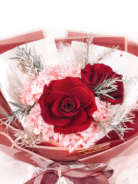 LAFIT法式浪漫永生花束 • Greatest Love (Red) - S