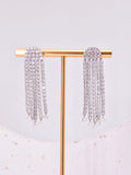 LAFIT · Sparkle Waterfall - Earrings 閃耀高碳鑽瀑布耳環
