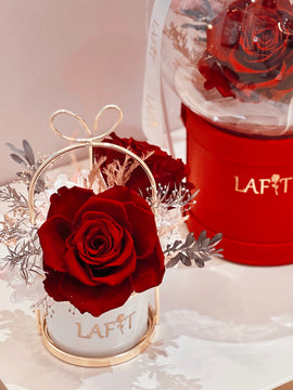 LAFIT 奢華經典永生花藝擺設 · LITTLE SWEETIE - Deluxe Red
