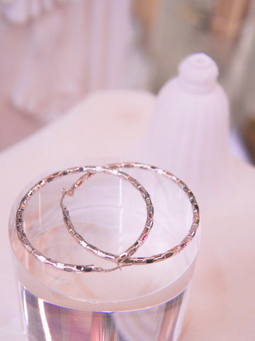 LAFIT  · Stunning Beauty - Earrings 高貴銀白圈型耳環