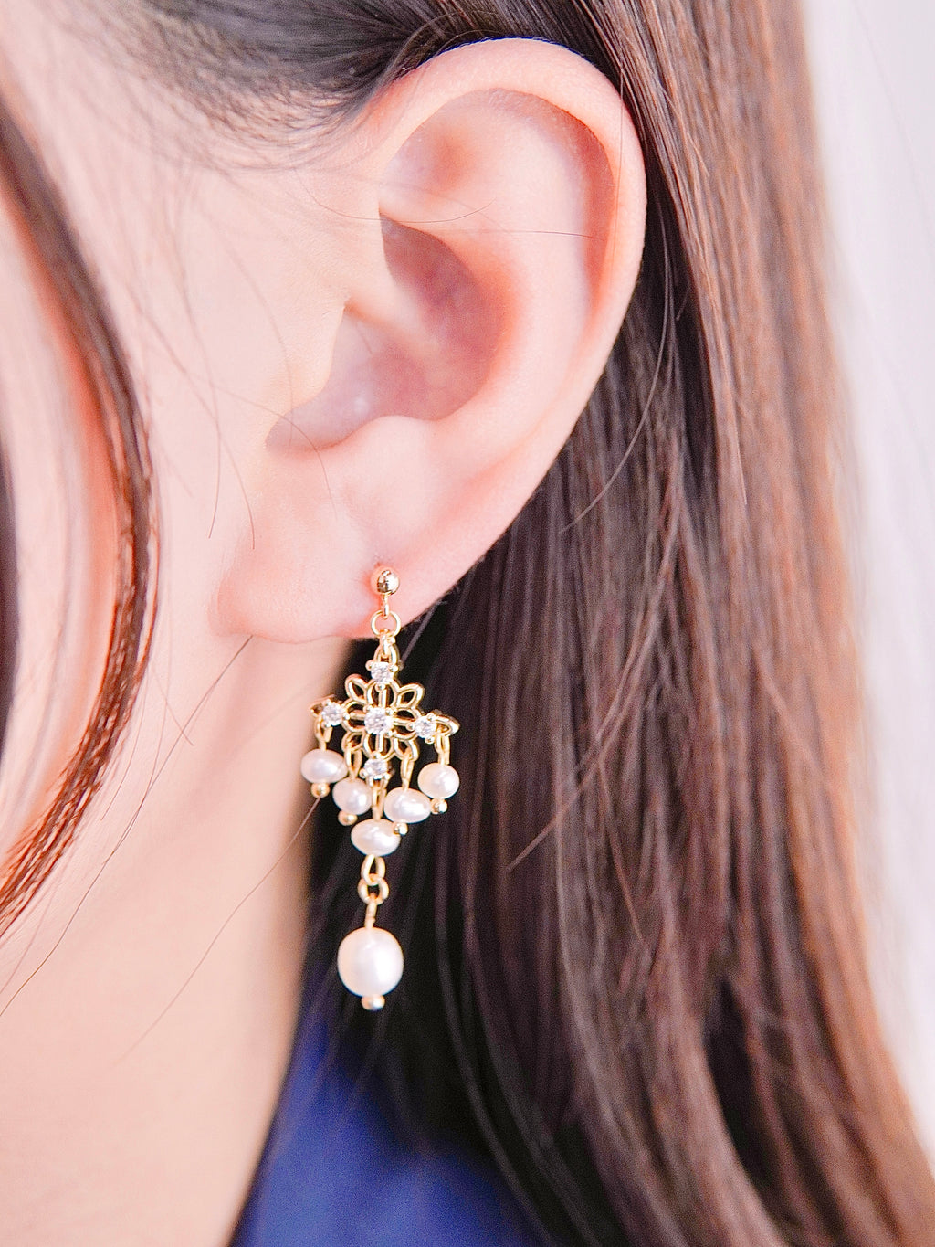 LAFIT · The Patronus -Earrings 優雅奢華氣質珍珠耳環
