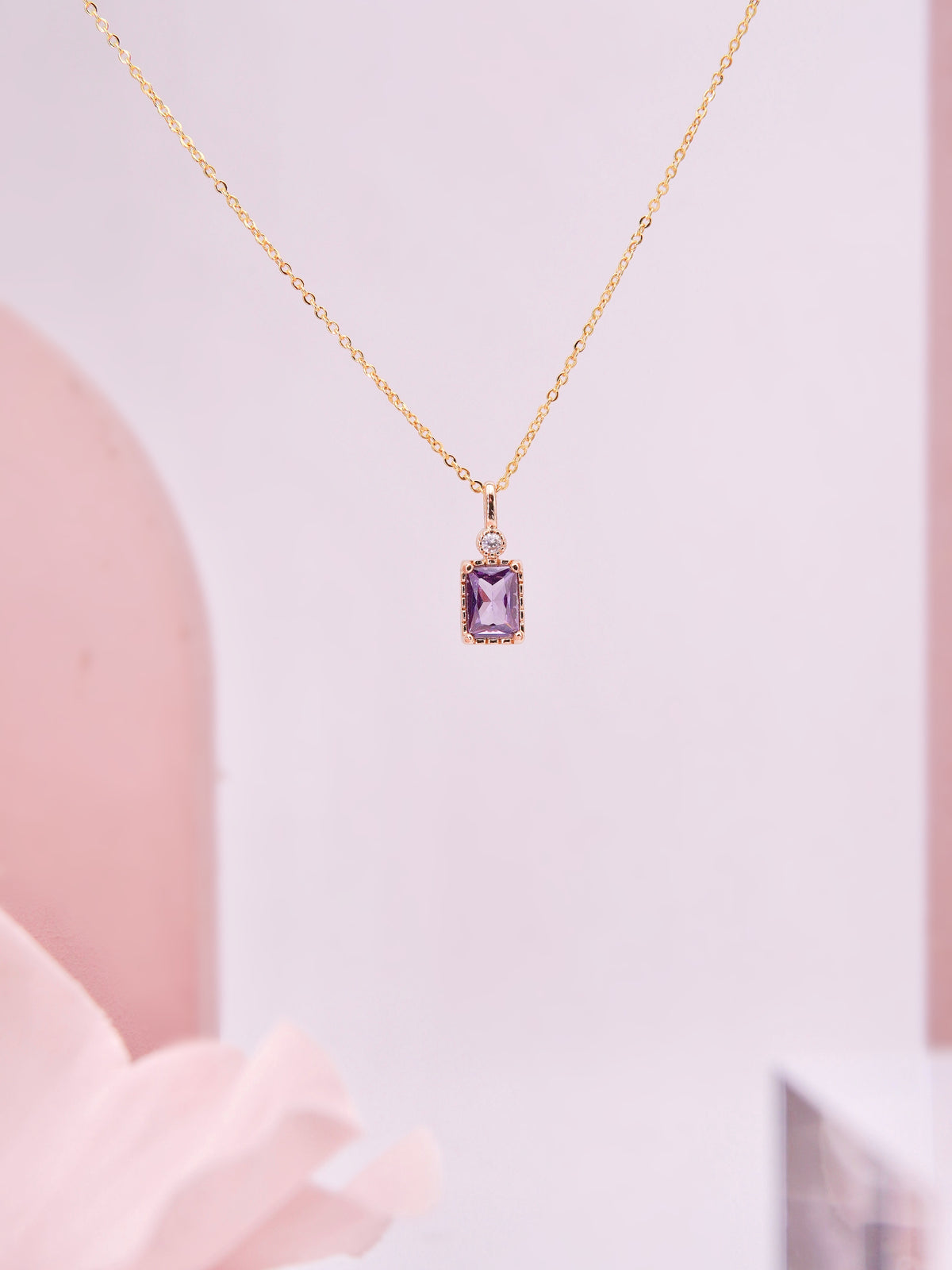 LAFIT · Night Crystal - Necklace 神秘暗夜紫水晶頸鏈