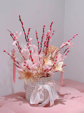 LAFIT 兔年特別限定花藝擺設 · Joy of Pink