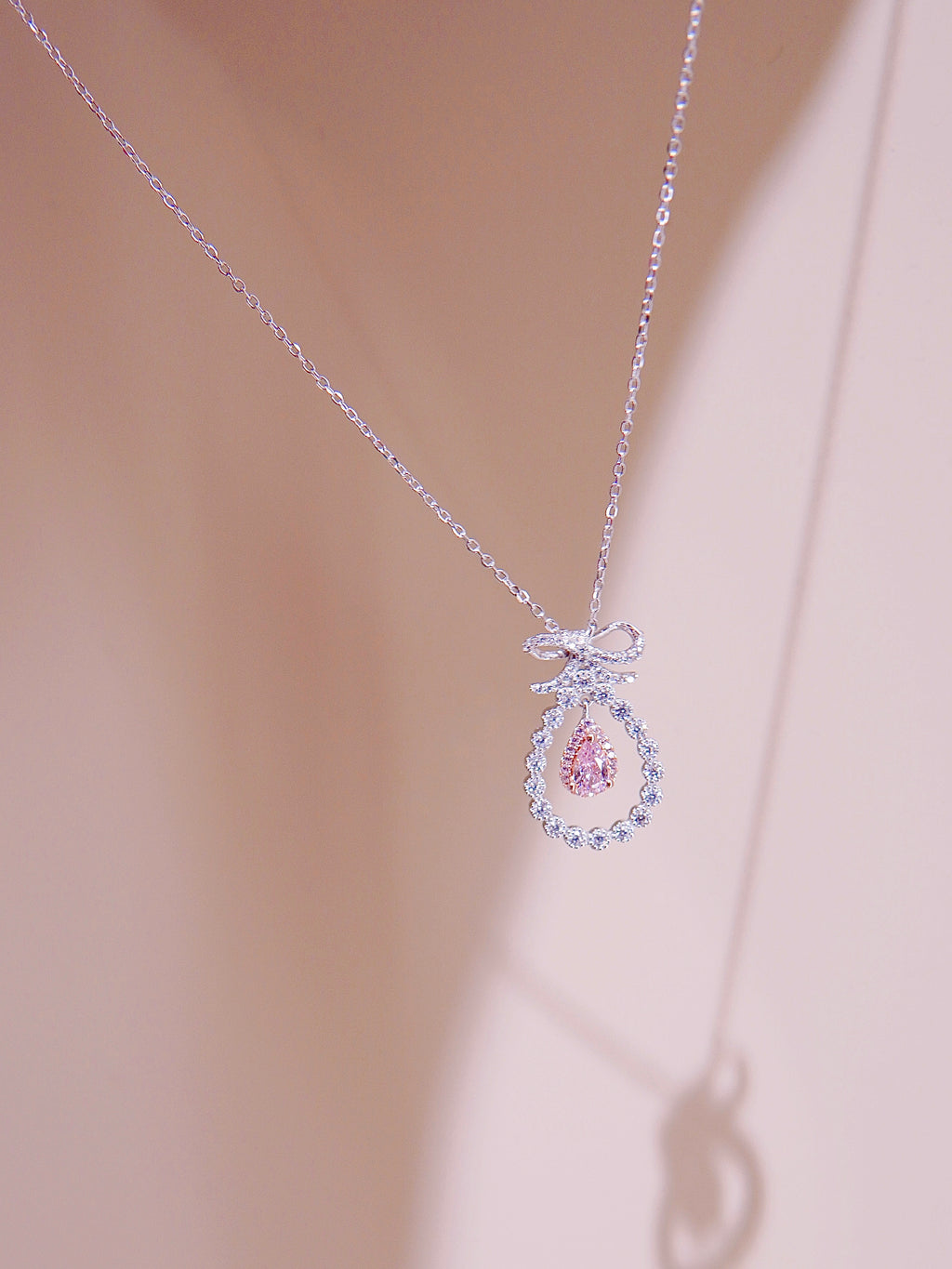 LAFIT· Angel Bell - Necklace 精緻仙氣粉鑽款百搭頸鏈