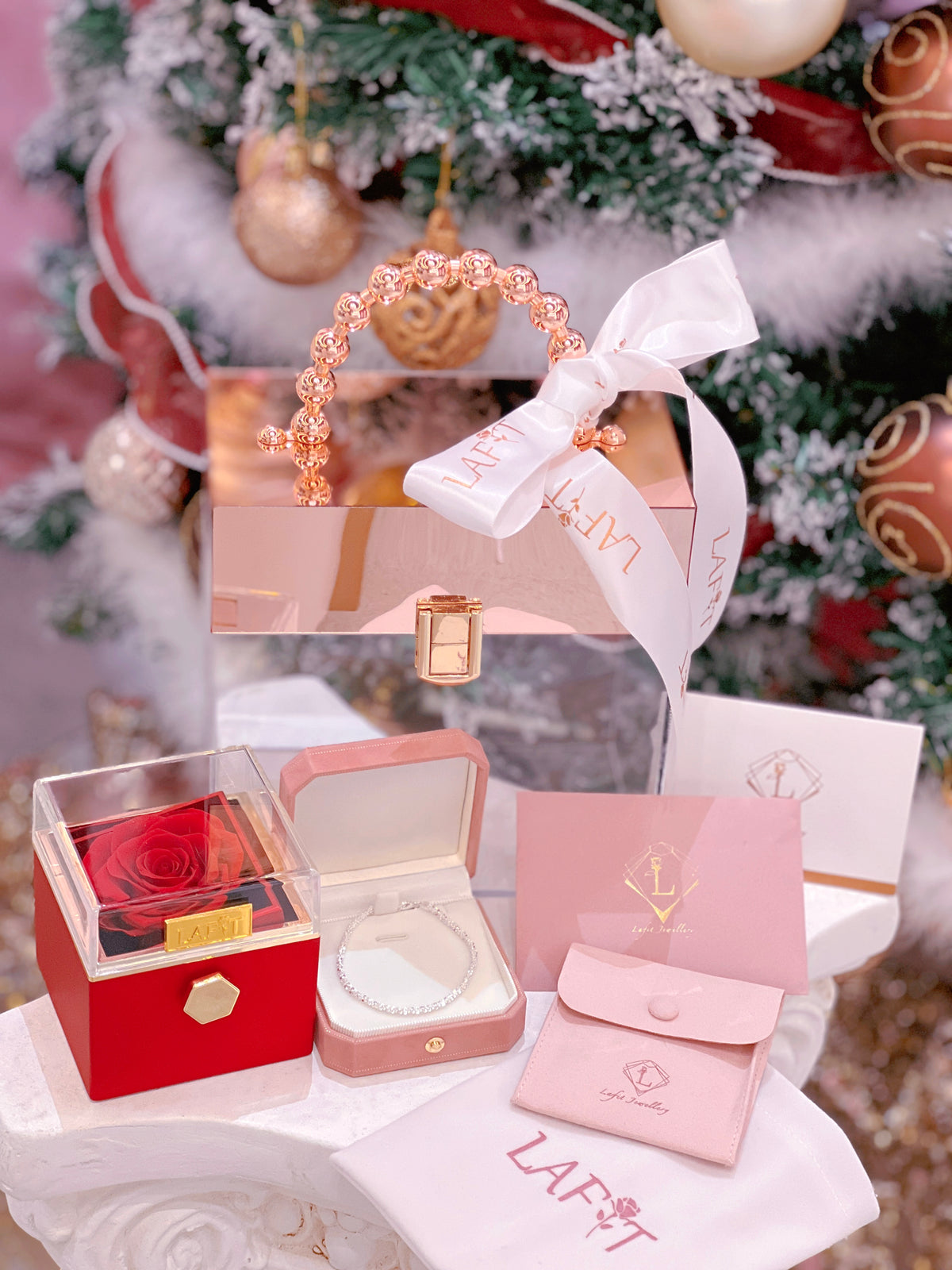 LAFIT·Snowflake - Gift Set 意大利系列首飾套組(Necklace & Bracelet)