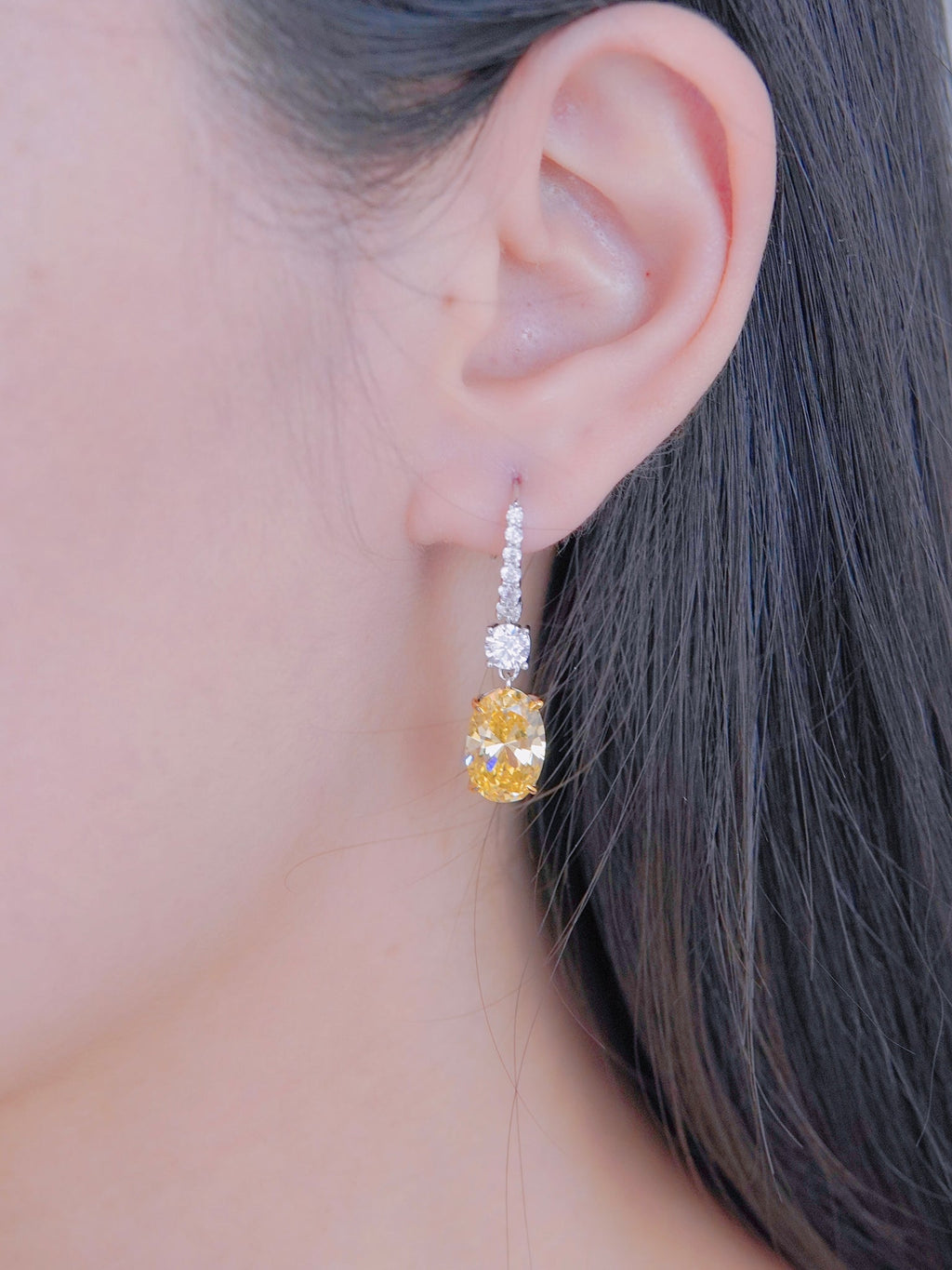 LAFIT· Queen of Fairyland - Earrings （Honey Yellow）