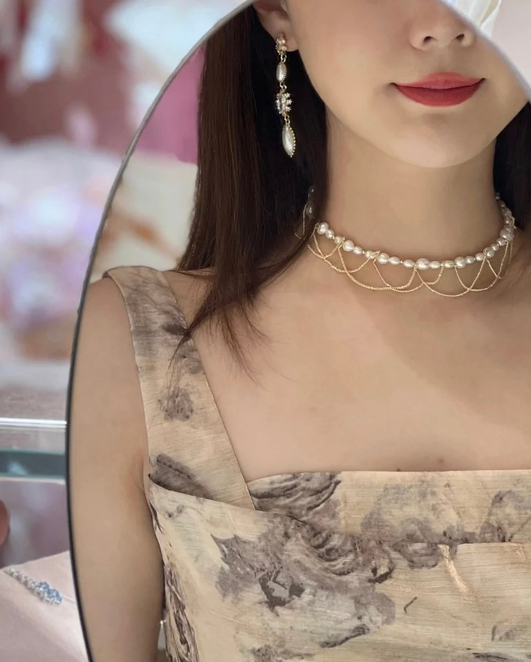 LAFIT· Ornate Event - Gift Set 華麗珍珠晚宴珠寶首飾套組