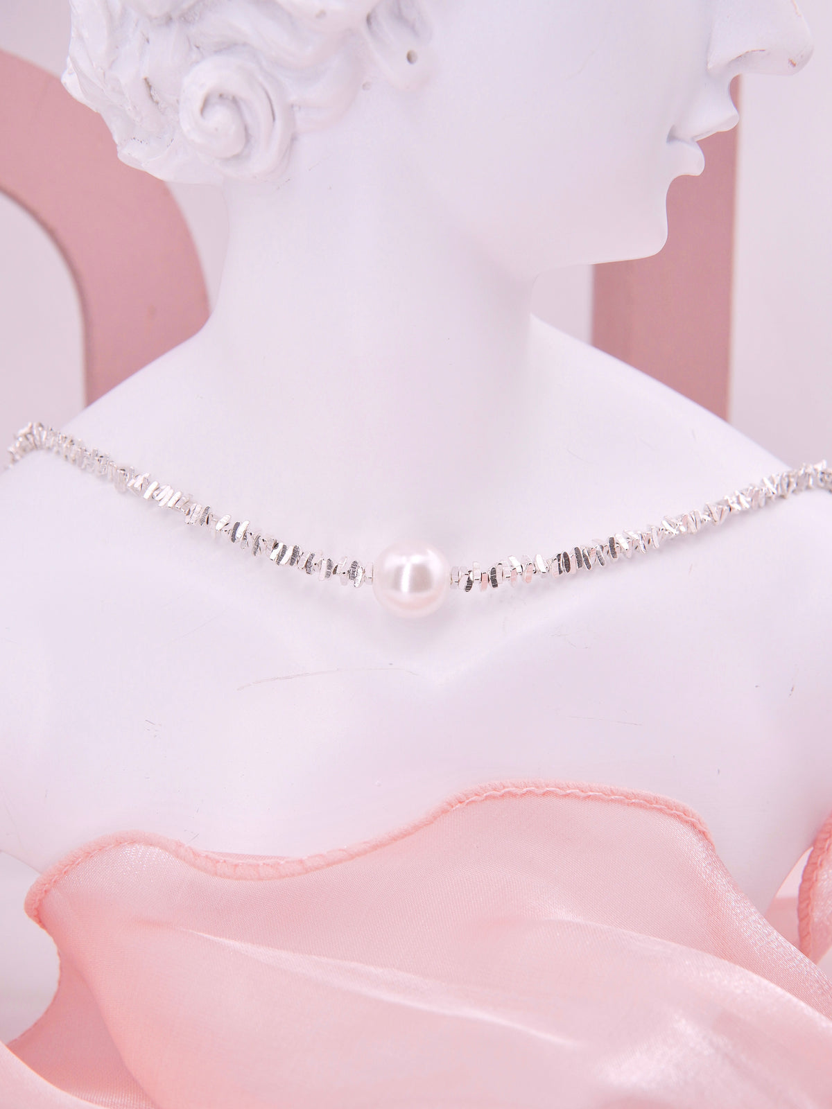 LAFIT· Moon Star - Gift Set 時尚設計幾何鏈條單粒珍珠首飾套組